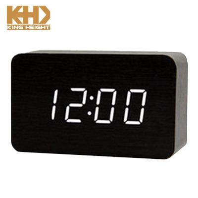 KH-WC002 MINI  Rectangle Wooden Clock 