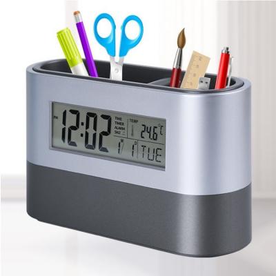 KH-CL057 Pen Holder Clock 