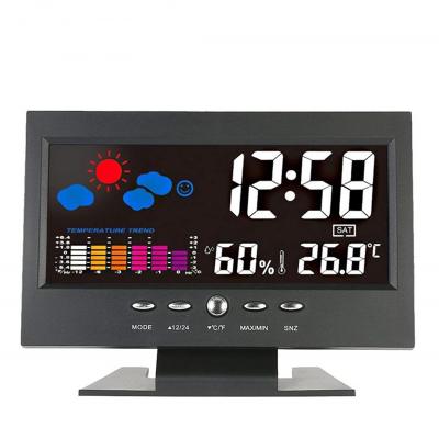 KH-CL001 Weather Station Desk Alarm Clock