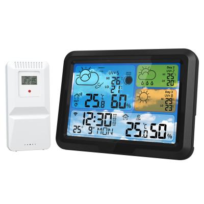 YJ5087WIFI TUYA APP Weather Station Forcast Clock 